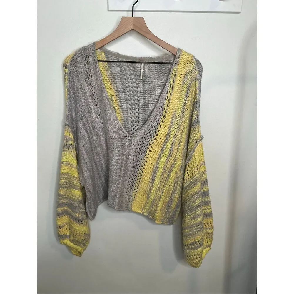 Free People Womens Amethyst Sweater